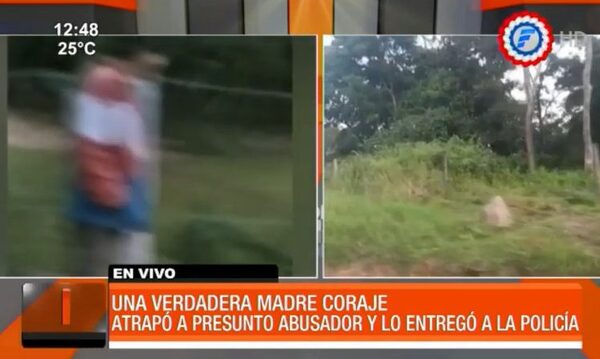 Atrapó a presunto abusador de su hija y lo entregó a la Policía | Telefuturo