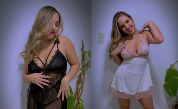 Crónica / [VÍDEO] ¡Lo hizo de nuevo! Locutora peló cuerazo en babydoll