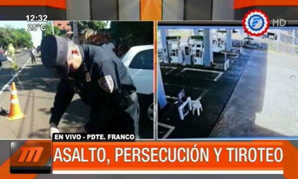Asalto, persecución y tiroteo en Presidente Franco | Telefuturo