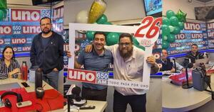 26 años de Radio Uno: “Este aniversario nos sorprende en un momento de crecimiento”
