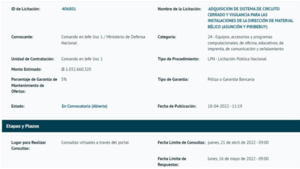 General pide 48 horas para aclarar licitación de cámaras - El Independiente