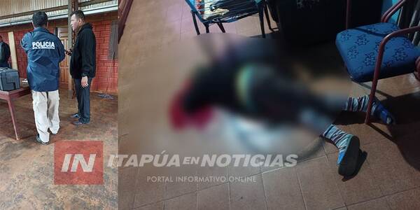 HOMICIDIO EN NATALIO: SE CREE QUE AUTORES TAMBIÉN FUERON HERIDOS
