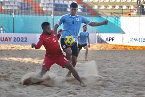 Crónica / Copa América de Fútbol de Playa: Fecha libre para la Albirroja