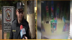 Desconocido rompió vidrio templado y robó farmacia - PARAGUAYPE.COM