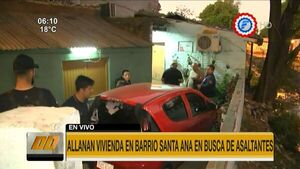 Ofensiva policial para atrapar varios asaltantes en Asunción y Central