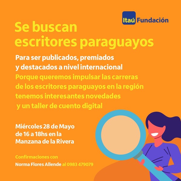 Convocan a jóvenes estudiantes a talleres para escribir cuentos digitales - .::Agencia IP::.