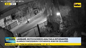 Motochorros asaltan a estudiantes de Lambaré - ABC Noticias - ABC Color