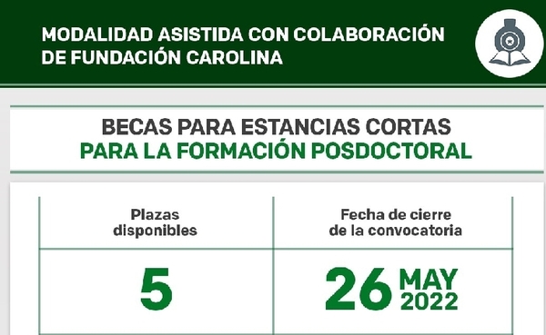 Postulación a Posdoctoral con estancia corta en España cierra este jueves 26