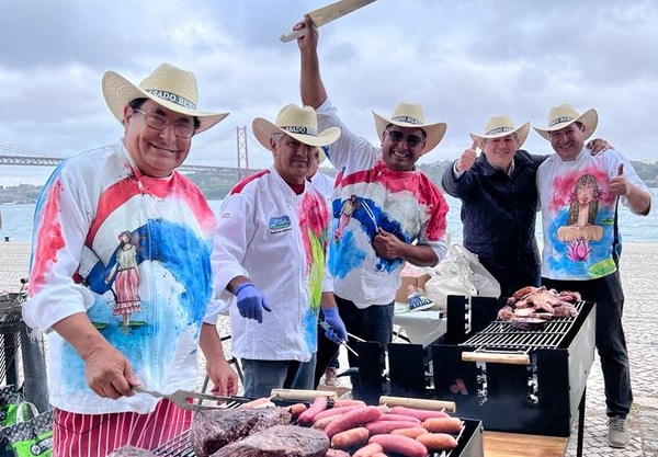 La gira europea del asado paraguayo culminó en Lisboa - Te Cuento Paraguay