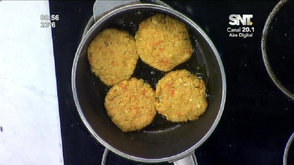 Cocina LMCD: Burguer de garbanzo y avena - SNT