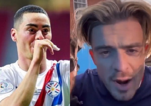 Grealish se burla de compañero comparándolo con Almirón y arma revuelo