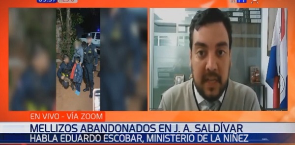 Caso mellizos abandonados quedarán bajo la guarda de vecina