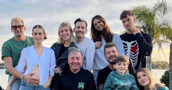 La Nación / Marcelo Tinelli: “Maravillosa tarde de domingo con los Montaner y los Tinelli”