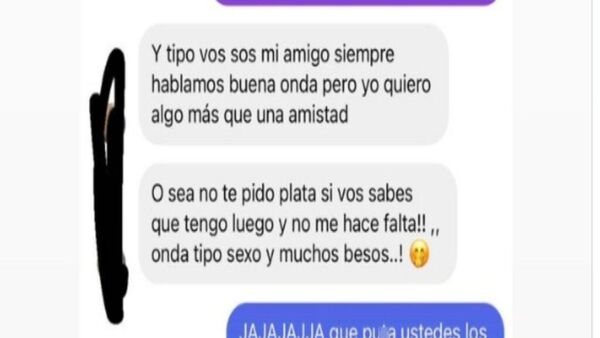 Contó que rechazó a su amiga porque le pidió "reforzar la amistad" y fue viral