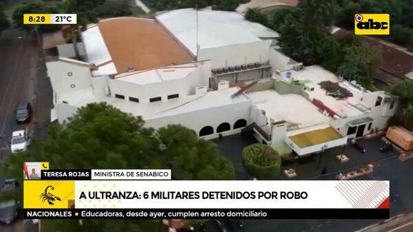 Senabico investiga si hubo más hurtos en templo bajo custodia militar - ABC Noticias - ABC Color
