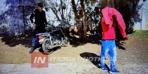 DETENIDO EN PLENO HURTO DE MOTOCICLETA EN ENCARNACIÓN