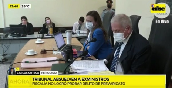 Tribunal absuelve a los exministros Sindulfo Blanco y Víctor Núñez