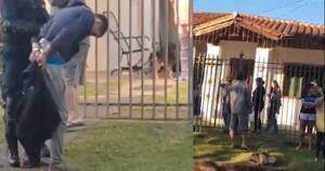 Crónica / Pillaron a ladrón y entre vecinos y firulai lo “ayudaron” a reflexionar