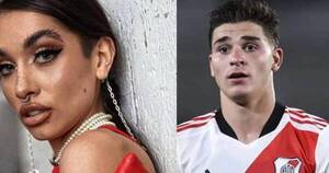 La Nación / ¿María Becerra y el jugador Julián Álvarez  están juntos?