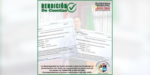 MUNICIPALIDAD DE CARLOS A. LÓPEZ CUMPLE CON LA RENDICIÓN DE CUENTAS