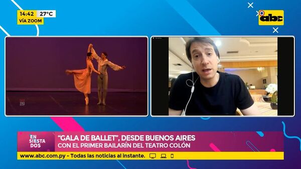 “Gala de Ballet”, desde Buenos Aires con el primer bailarín y principales figuras del Teatro Colón - Ensiestados - ABC Color