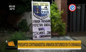 Presuntos contrabandistas generaron disturbios en Itá Enramada | Telefuturo