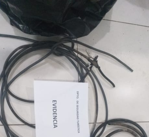 Atrapan a delincuente que robaba cables en la Costanera de Asunción