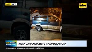 Roban camioneta en Fernando de la Mora - ABC Noticias - ABC Color