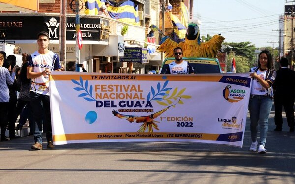 Festival Nacional del Gua’a, este sábado en Luque •