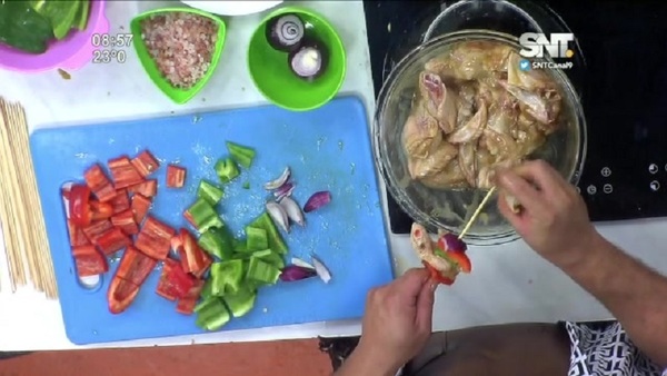 Cocina LMCD: Brochetas de alitas de Pollo Kzero - SNT