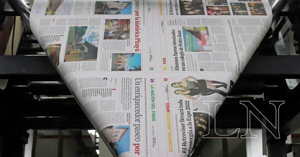 La Nación / Propuesta innovadora de La Nación: tapa al mediodía “de lo que hay que saber”