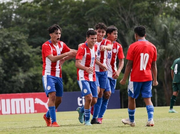 Triunfo de la Albirroja Sub 17 en Ypané - APF