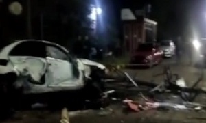 Múltiple accidente en el Este - SNT