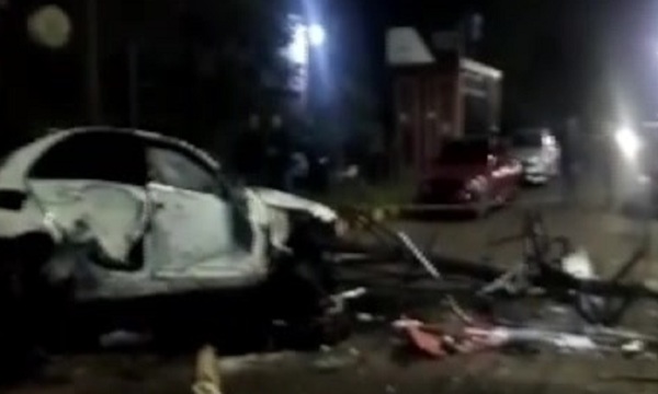 Múltiple accidente en el Este - SNT