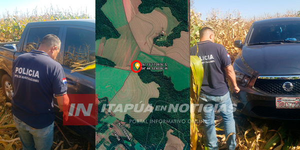 ABANDONAN CAMIONETA ROBADA DEL PADRE DEL FISCAL DE MAYOR OTAÑO