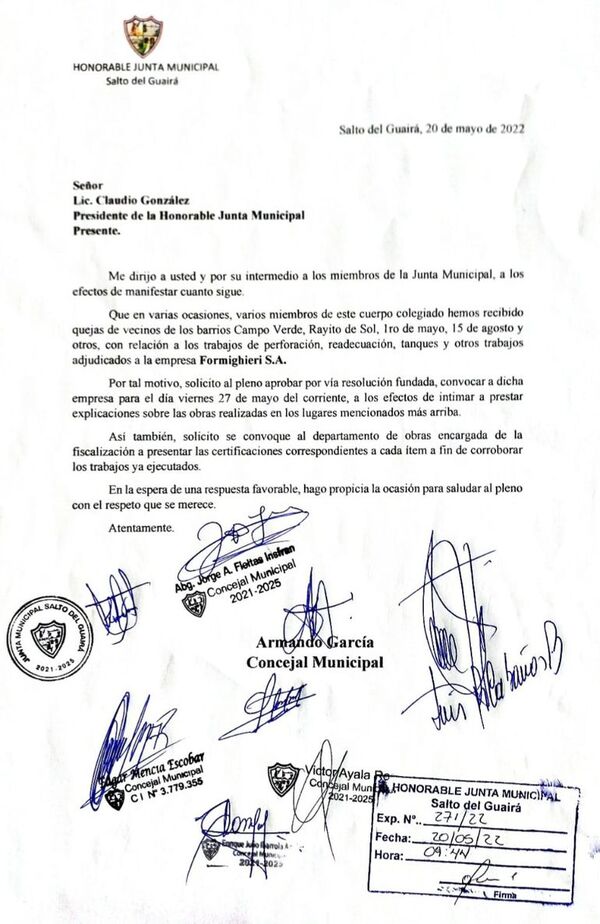 Empresa perforadora de pozo es blanco de críticas por pésimo servicio en Salto - Nacionales - ABC Color