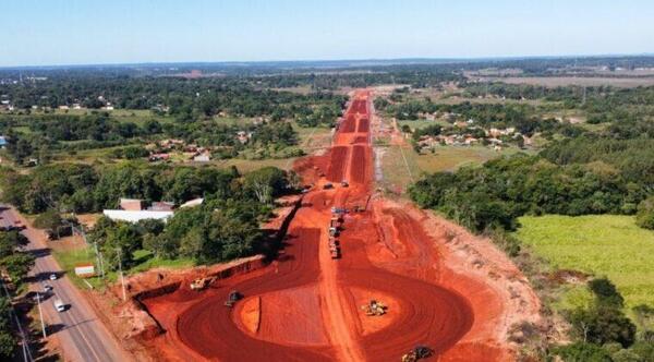 Construcción de la variante de Coronel Oviedo, con grandes avances – Prensa 5