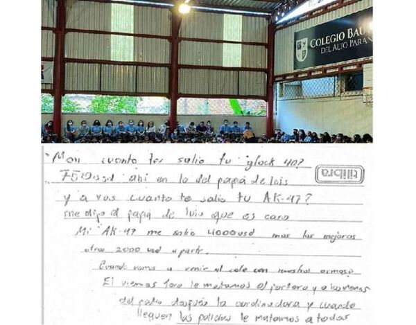 Ciudad del Este: Exalumnos de colegio planeaban asesinato de director, docentes y compañeros
