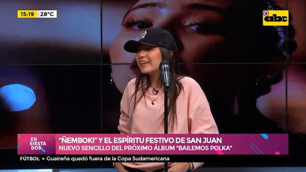 Jazmín Del Paraguay presenta su nuevo tema “Ñemboki” con todo el espíritu festivo de San Juan - Ensiestados - ABC Color