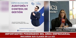 IMPORTANTES POSGRADOS DEL ÁREA EMPRESARIAL INICIARÁN SUS CLASES EN LA UCI