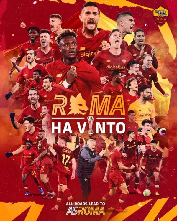 Roma se consagró campeón de la Conference League