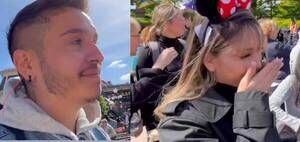 Crónica / Marilina y Will: ¡Conocieron Disney y lloraron a moco tendido!