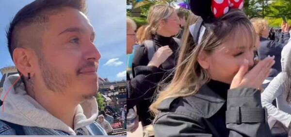 Crónica / Marilina y Will: ¡Conocieron Disney y lloraron a moco tendido!