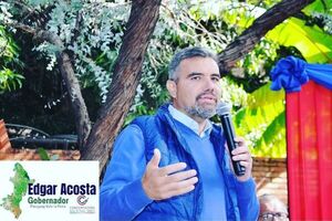 Edgar Acosta confirma candidatura a la gobernación de Central - Nacionales - ABC Color