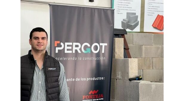 El hormigón Termoblock y las tejas Forteja, dos materiales innovadores hechos en Paraguay por Pergot