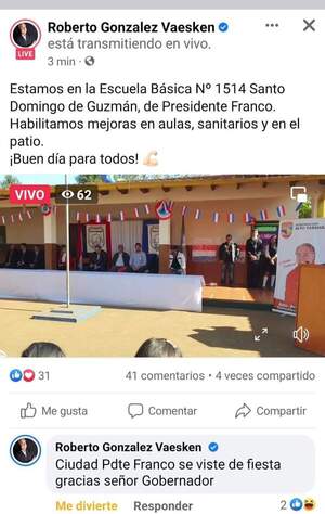 Pifia en redes: Vaesken se agradece a sí mismo - La Clave