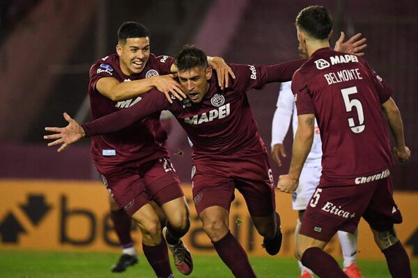 Sudamericana: Lanús se clasifica por delante de Barcelona  - Fútbol - ABC Color