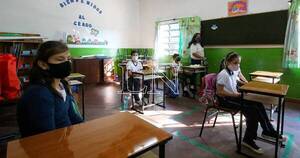 La Nación / El MEC insiste en la importancia del uso de tapabocas en clases