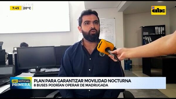 Plan para garantizar movilidad nocturna - ABC Noticias - ABC Color