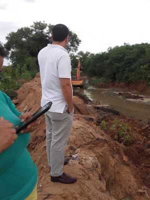 Vecinos denuncian desvío de cause de arroyo San Lorenzo - San Lorenzo Hoy